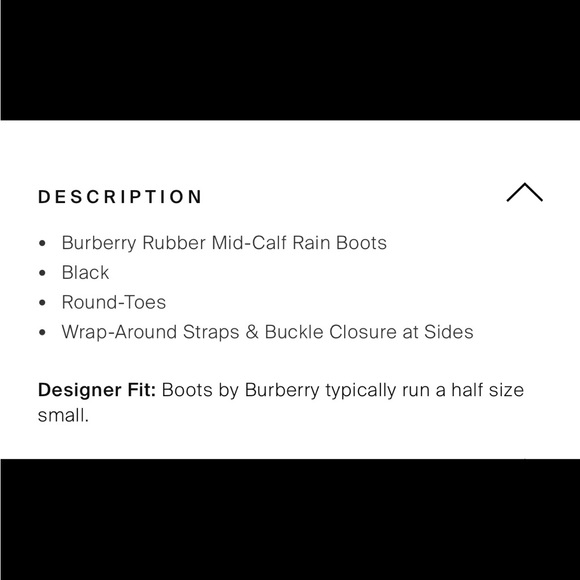🥾Burberry Rain boots🥾 - Picture 9 of 9